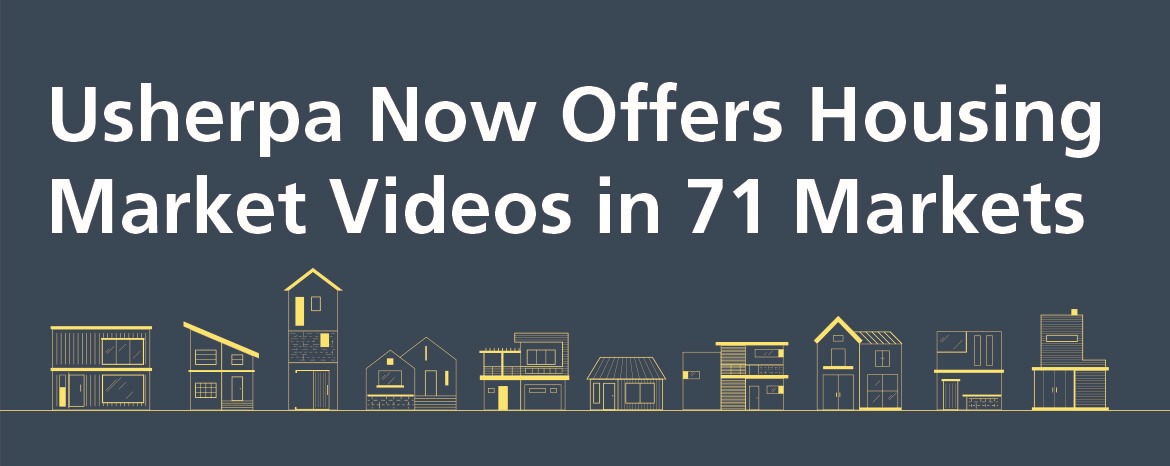 Usherpa Now Offers Housing Market Videos in 71 Markets image